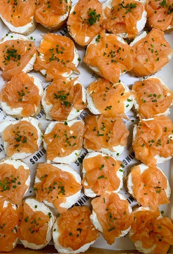 Smoked Salmon & Cream Cheese Brioche Roll